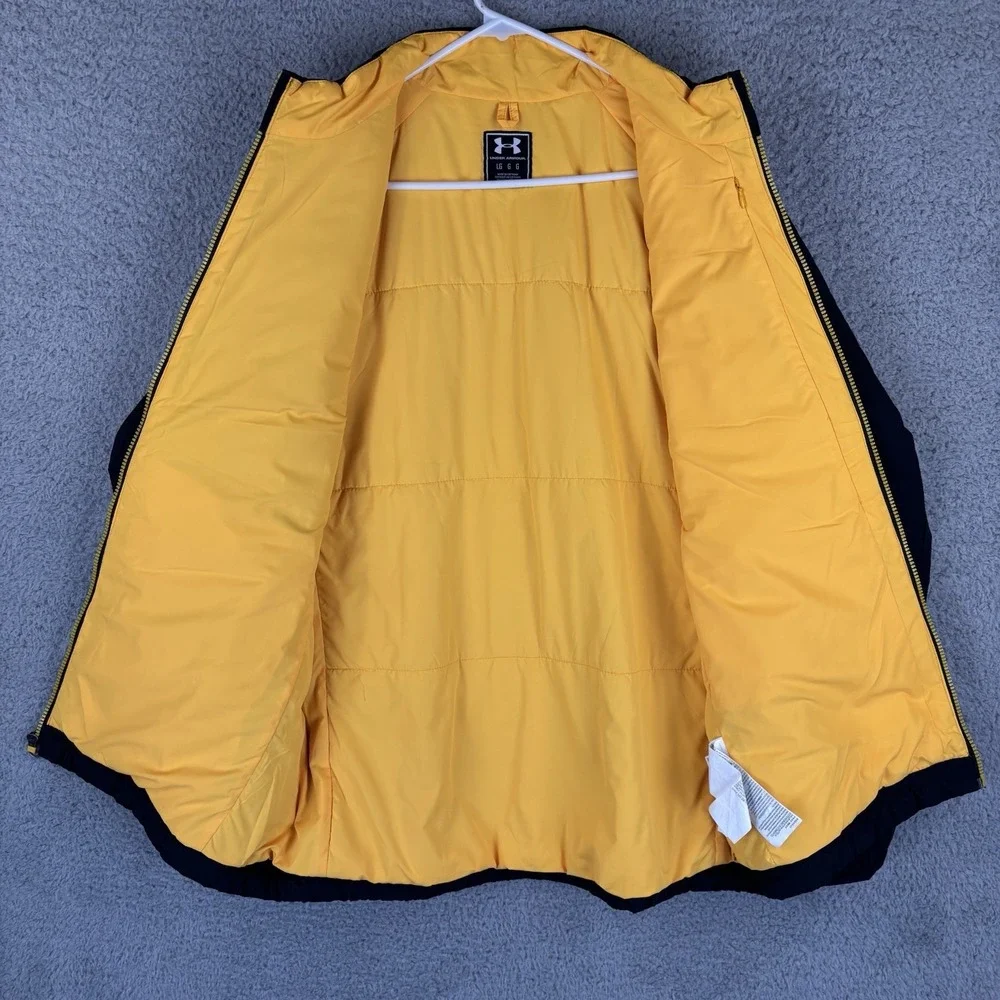 Iowa Hawkeyes Under Armour‎ Jacket Womens Large Long Parka Coat Caitlin Clark